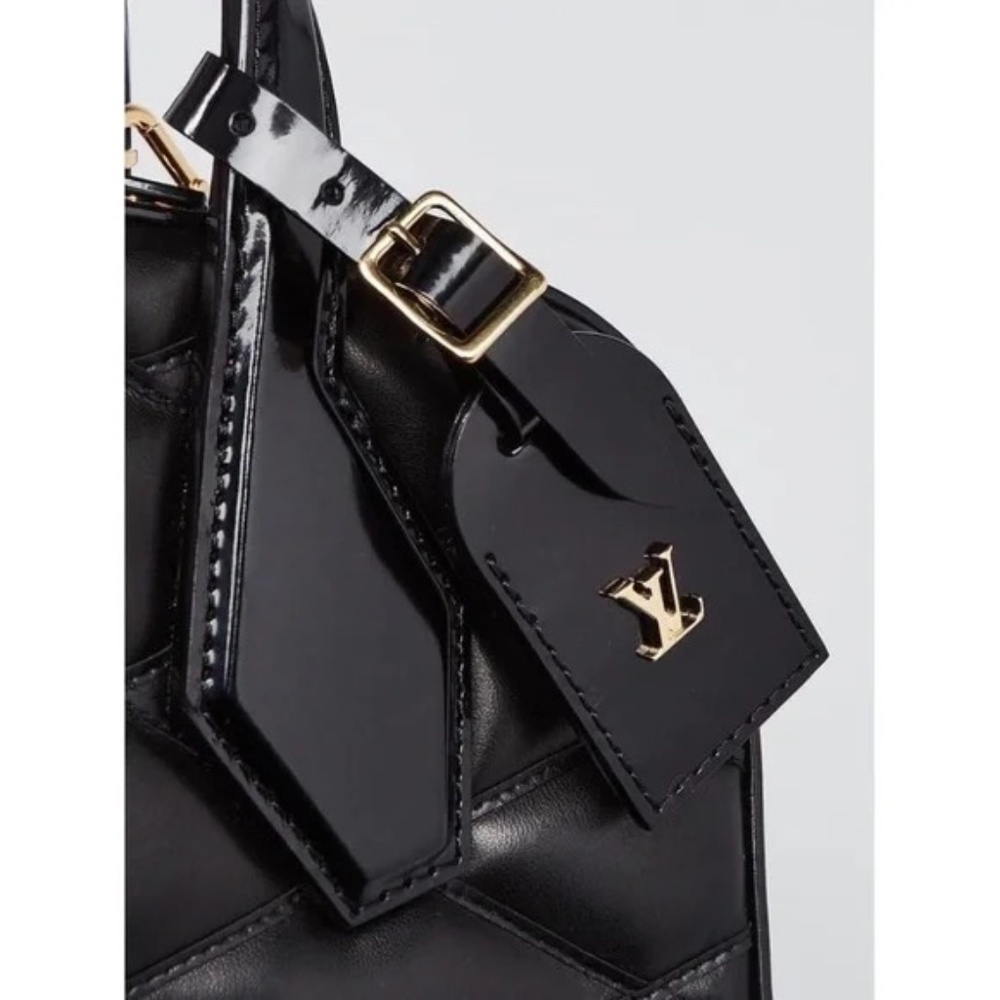 Louis Vuitton Leather/Patent Leather Black Maltage Dora PM - Picture 6 of 12